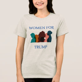 トランプの女性 トライブレンドTシャツ