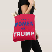 トランプの女性 トートバッグ (クローズアップ)