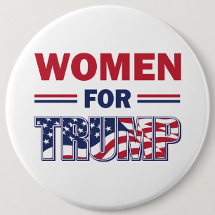 トランプの女性 缶バッジ
