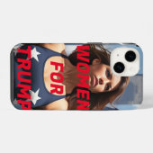 トランプの女性 iPhoneケース (裏面横)