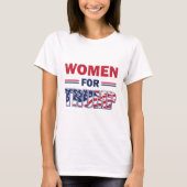 トランプの女性 Tシャツ (正面)