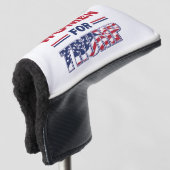 トランプの女性 – Trump 2020 ゴルフヘッドカバー (3/4 正面)