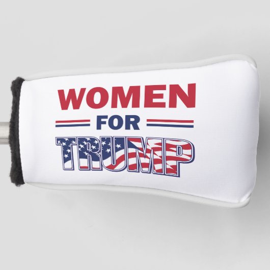 トランプの女性 – Trump 2020 ゴルフヘッドカバー (正面)