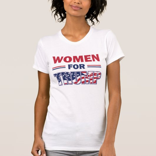 トランプの女性 – Trump 2020 Tシャツ (正面)