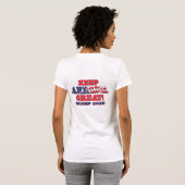トランプの女性 – Trump 2020 Tシャツ (裏面フル)