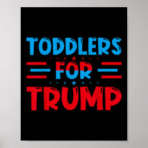 トランプの子供のための幼児トランプ2024 ポスター