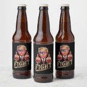 トランプの対米選挙レトロヴィンテージ ビールラベル (ボトル)