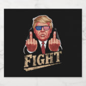 トランプの対米選挙レトロヴィンテージ ビールラベル (シングルラベル)