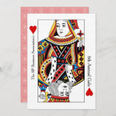 トランプの年間ガラ&チャリティーオークション招待状 招待状 (正面/裏面)