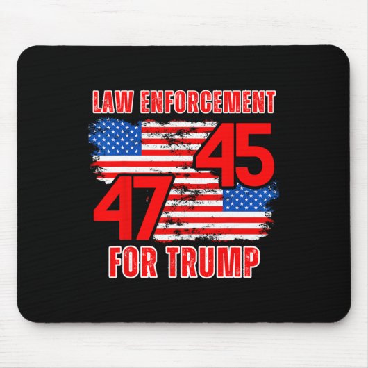 トランプの強制45 47 マウスパッド (正面)