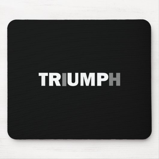 トランプの愛国心を誇るシャツ マウスパッド (正面)