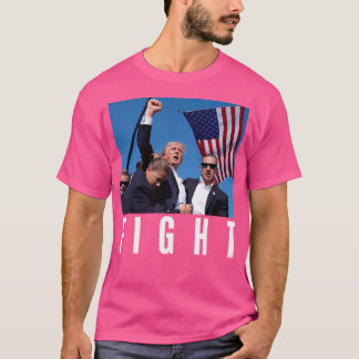 トランプの戦いトランプ2024 Tシャツ