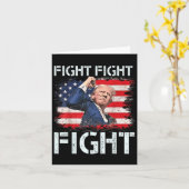 トランプの戦い対米軍へのトランプの合図 カード (黄色い花)