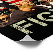 トランプの戦い対米軍へのトランプの合図 ポスター (角)