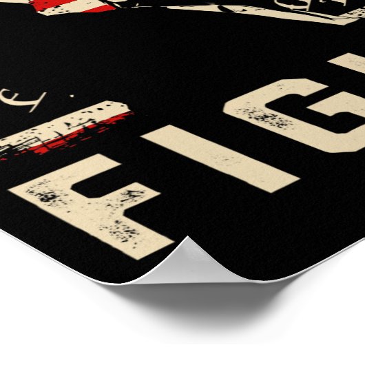 トランプの戦い戦い1776我々人民国旗Tr ポスター (角)