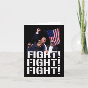 トランプの戦い戦い、トランプの挑戦的な、トランプのショット カード
