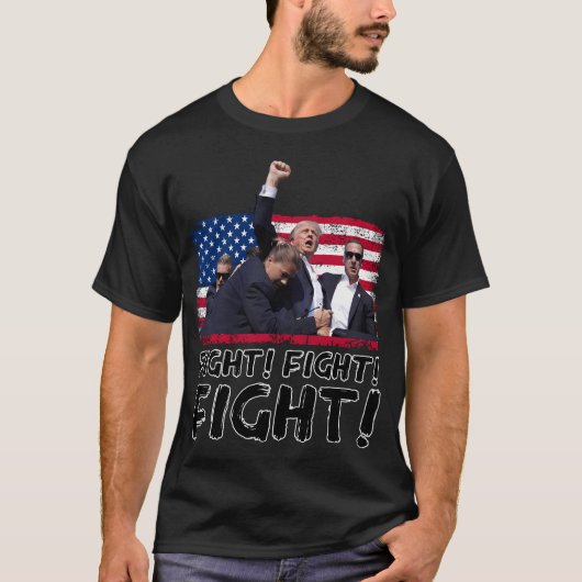 トランプの戦い Tシャツ (正面)