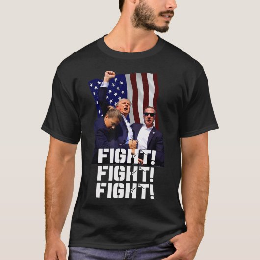 トランプの戦い Tシャツ (正面)