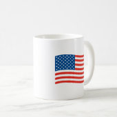 トランプの投票は専制政治である コーヒーマグカップ (正面右)