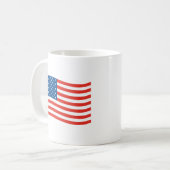 トランプの投票は専制政治である コーヒーマグカップ (正面左)