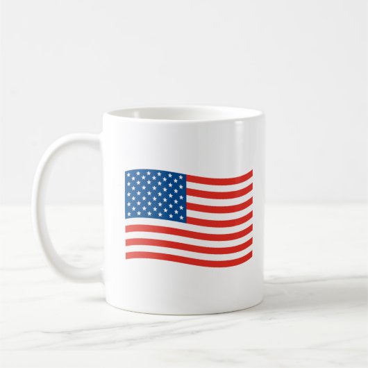 トランプの投票は専制政治である コーヒーマグカップ (左)