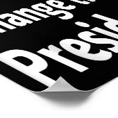 トランプの抗議アンチ政治的_1 ポスター (角)