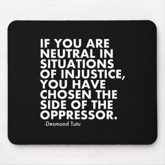 トランプの抗議 マウスパッド (正面)