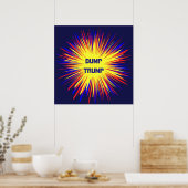 トランプの政治ポスターを捨てる ポスター (キッチン)