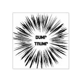 トランプの政治的木印を捨てる ラバースタンプ (インプリント)