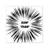 トランプの政治的自墨印を捨てる セルフインキングスタンプ (デザイン)