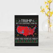 トランプの方が5Gより電波がいいぞ、聞こえるか？ カード (黄色い花)