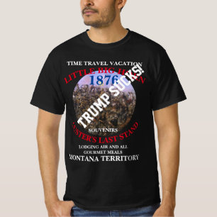トランプの時間旅行バケーション カスターの最後の抵抗 Tシャツ