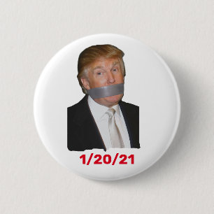 トランプの最終日21月1日 缶バッジ