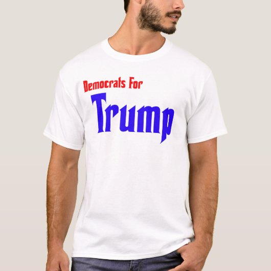 トランプの民主党… Tシャツ (正面)