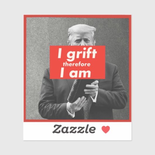 トランプの汚れ裏切り腐敗した悪魔女 シール (シート)