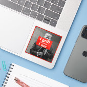 トランプの汚れ裏切り腐敗した悪魔女 シール (ノートパソコンとiPhone)