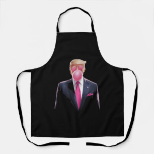 トランプの泡ガム エプロン