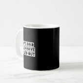 トランプの父はやめるべきだった コーヒーマグカップ (正面左)
