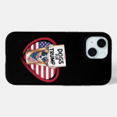 トランプの犬:ポーリティカル愛国者 Case-Mate iPhoneケース (裏面 (横))