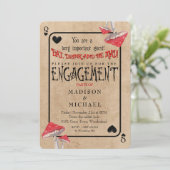 トランプの狂ったキノコのエンゲージメントパーティー 招待状 (スタンド正面)