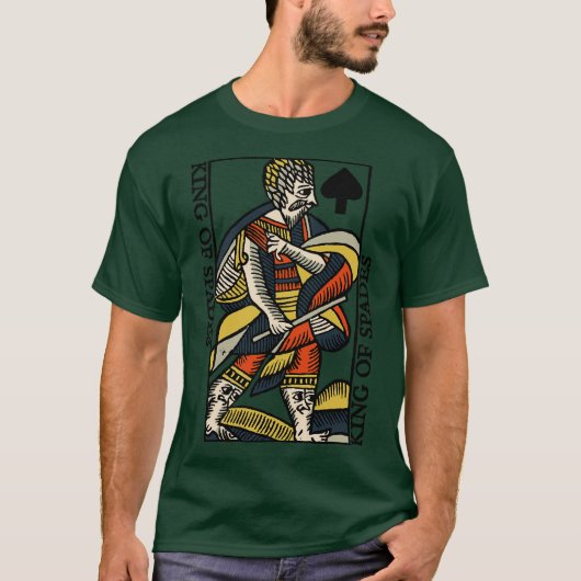 トランプの王様のオリジナルスタンダードキャラクター Tシャツ (正面)