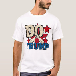 トランプの男性の基本Tシャツをする Tシャツ