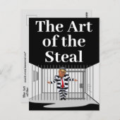 トランプの盗みの芸術 ポストカード (正面/裏面)