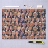 トランプの笑える顔 薄葉紙 (クラフト)
