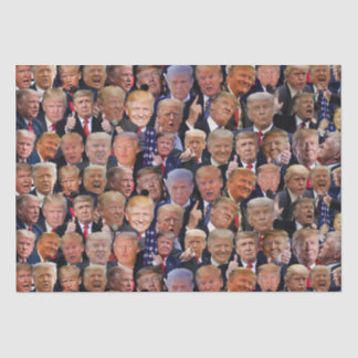 トランプの笑える顔 薄葉紙