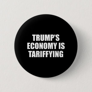 トランプの経済は関税政策を支配している1 缶バッジ