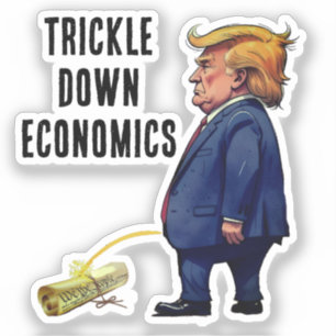 トランプの経済学のトリクルダウン シール