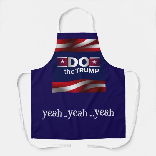 トランプの総意志的なプリントエプロンをする エプロン (正面)