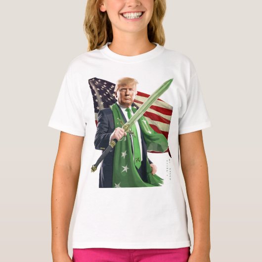 トランプの聖パディ Tシャツ (正面)