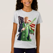 トランプの聖パディ Tシャツ (正面)